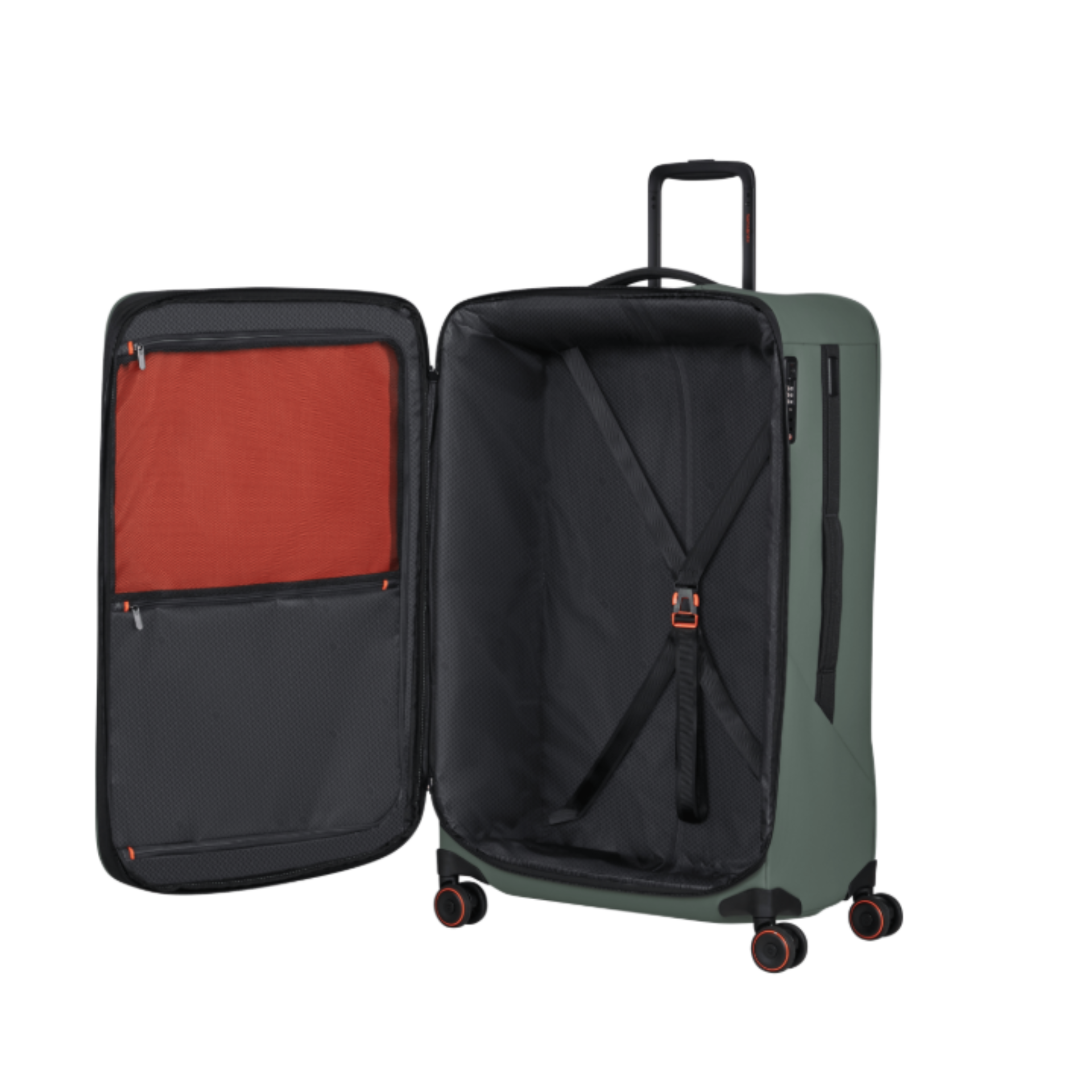 Valise Samsonite Glazed 78 cm - Verte