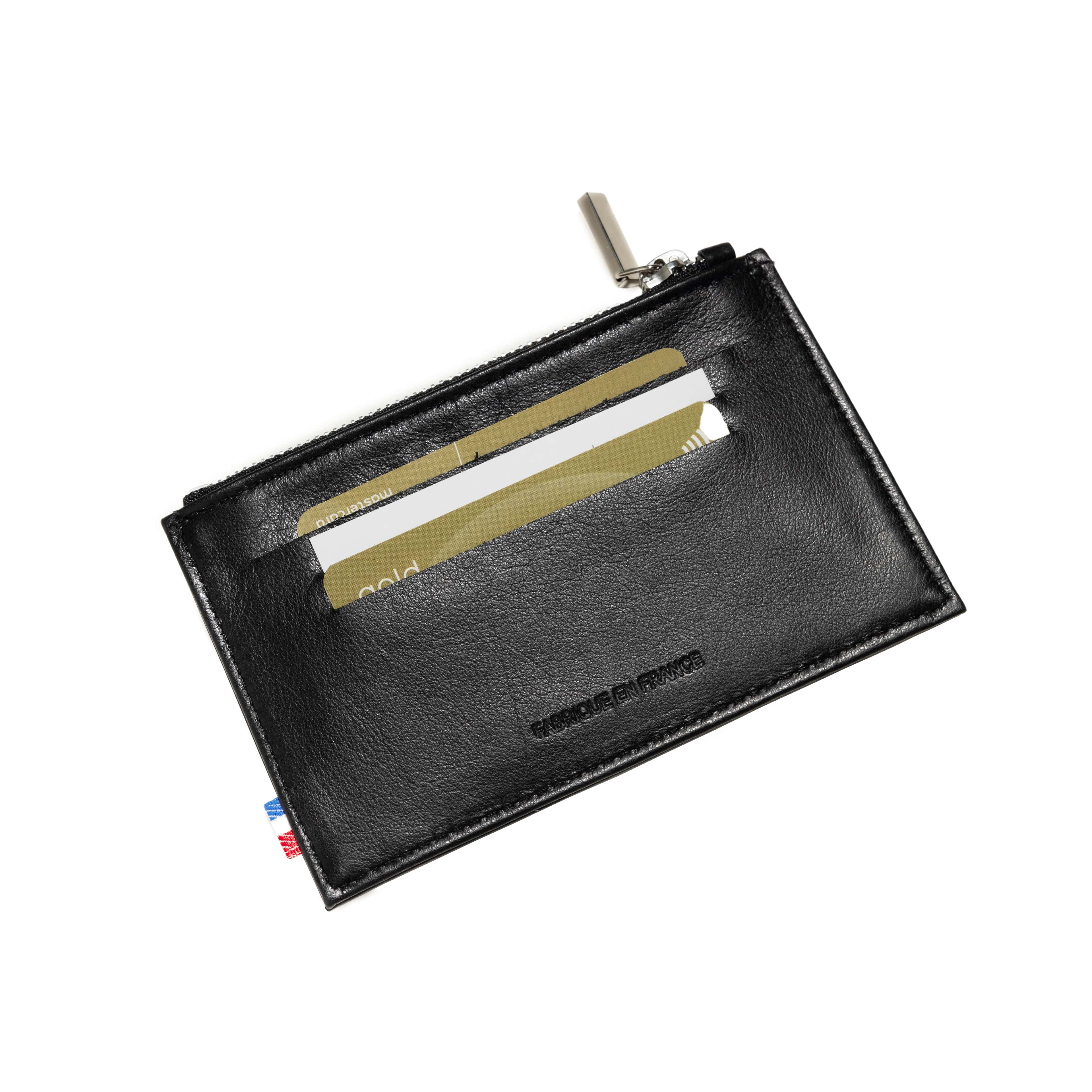 Porte Carte Rouen - Noir