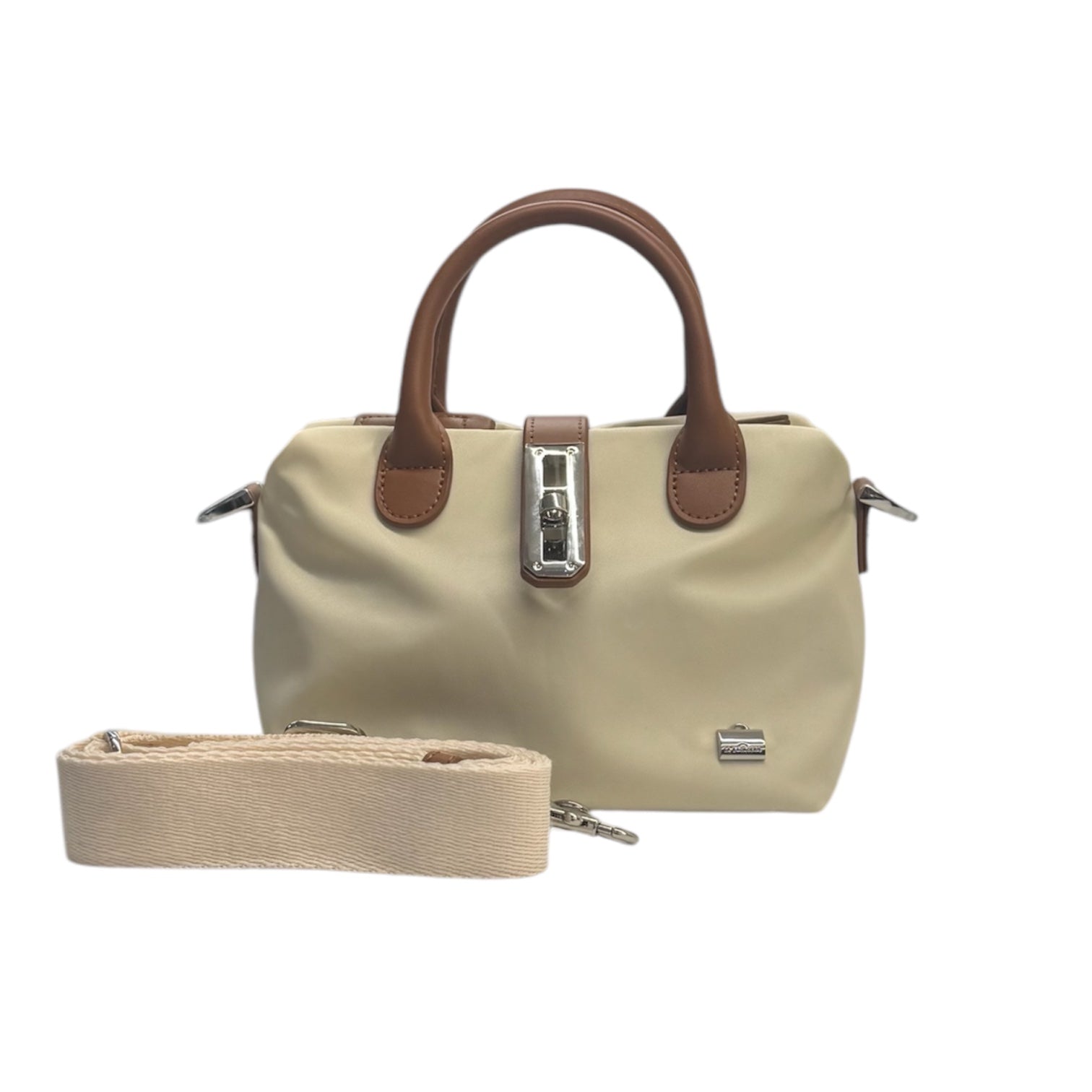 Newshop Mini Bag - Beige