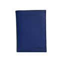 Porte-cartes JAGUAR En Cuir - 10 Fentes Pour Cartes - Compact 7.5x9.5x2 Cm - Bleu - 14