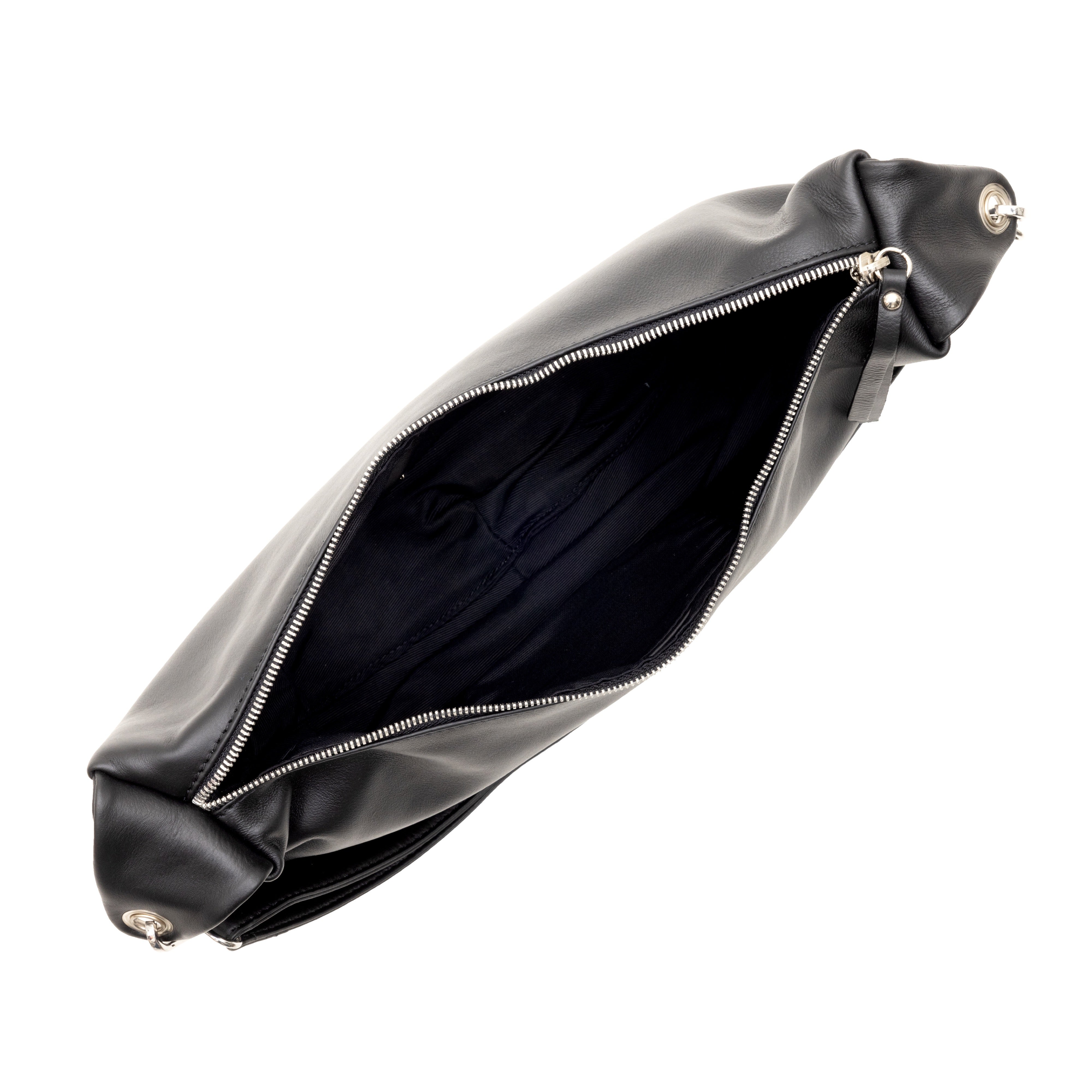 Sac Porté Croisé Sourire - Noir