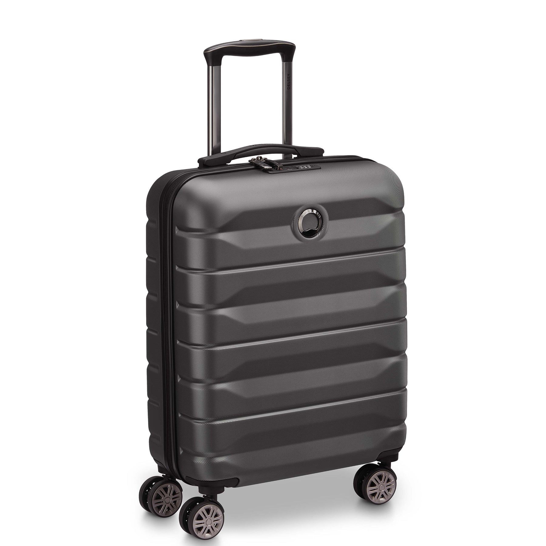 Delsey Air Armour 55 cm Expandable Suitcase Black