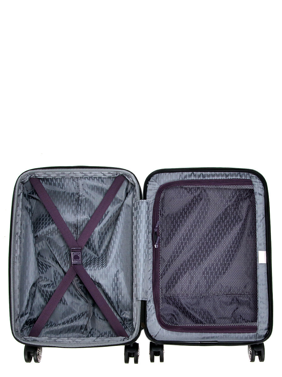 Valise extensible Delsey Air Armour 55 cm Violette
