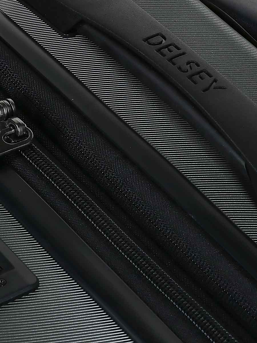 Valise extensible Delsey Air Armour 68 cm Noire