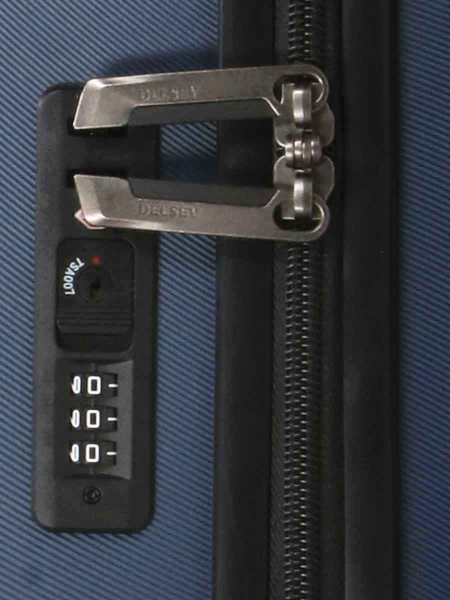 Delsey Air Armour Slim Suitcase 55 cm Blue