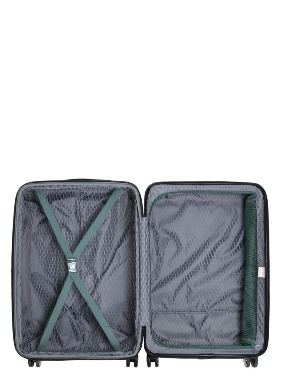Valise extensible Delsey Air Armour 68 cm Verte