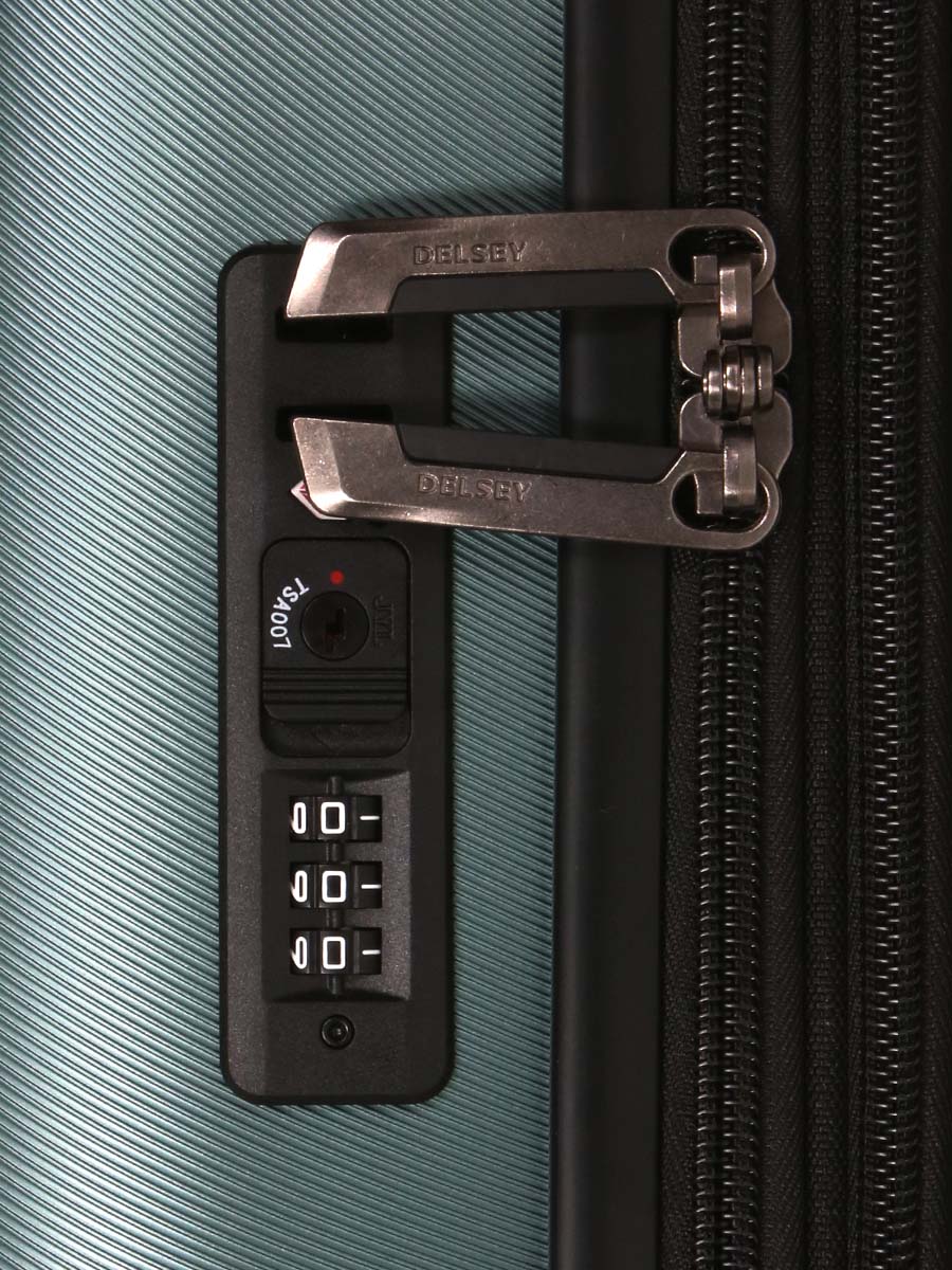 Valise extensible Delsey Air Armour 68 cm Verte