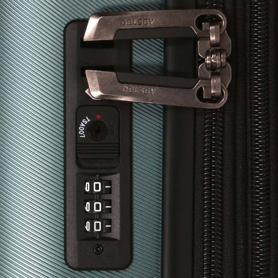 Delsey Air Armour 55 cm Expandable Suitcase Green