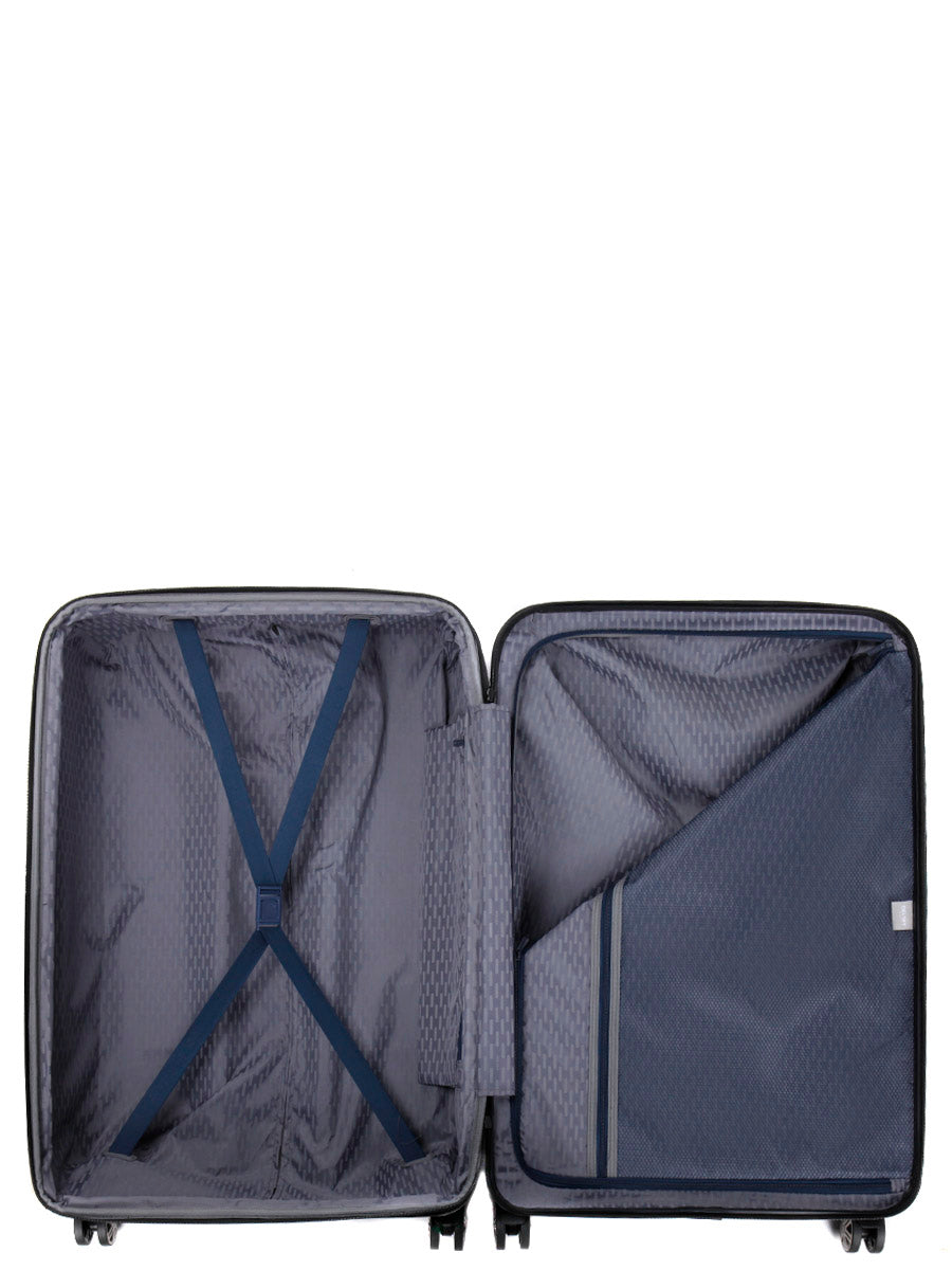 Valise extensible Delsey Air Armour 77 cm Bleue