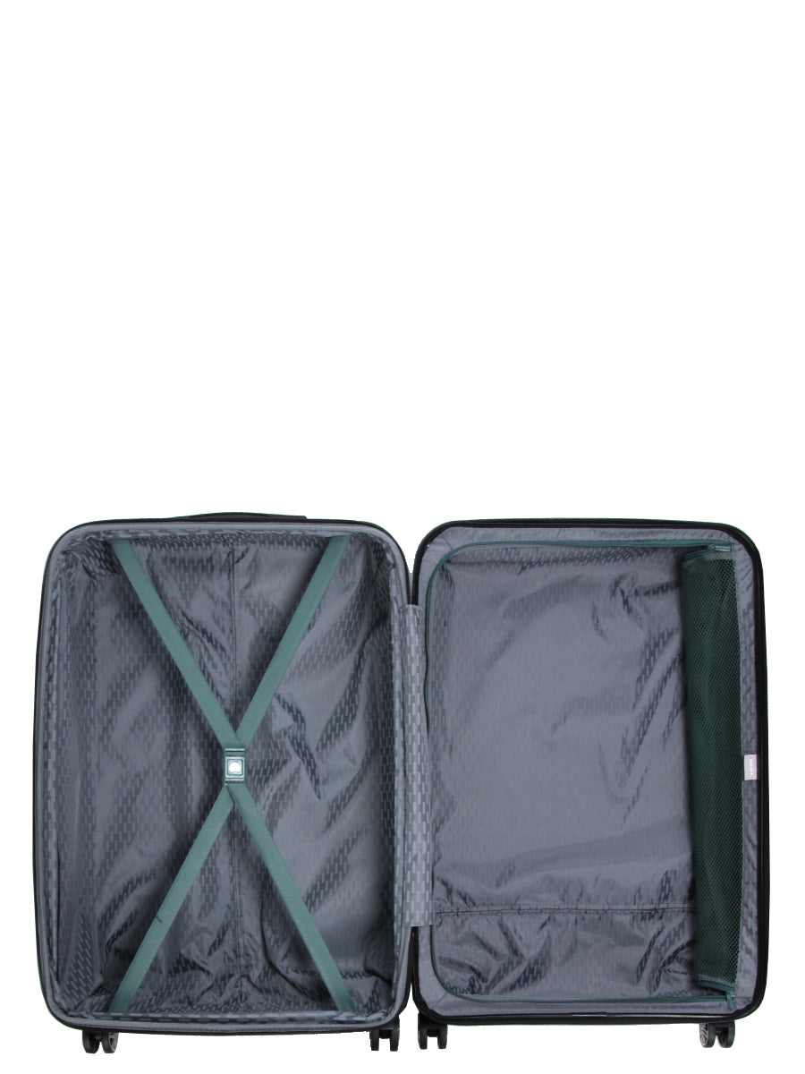 Valise extensible Delsey Air Armour 77 cm Verte