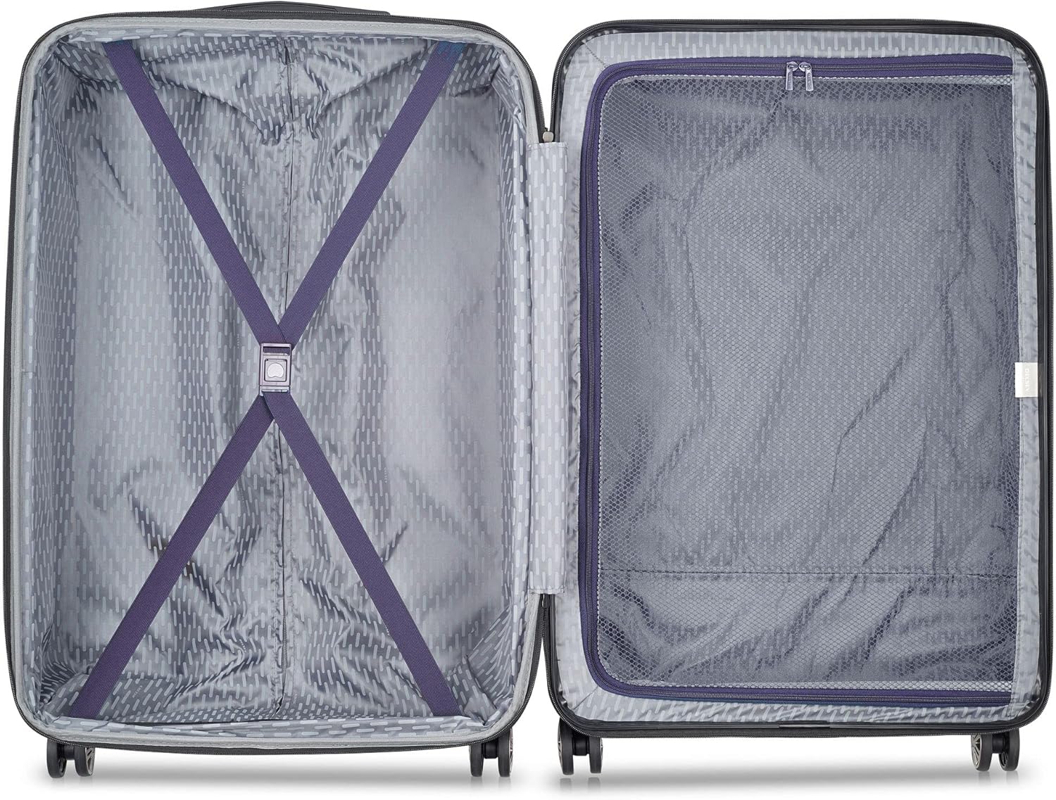 Valise extensible Delsey Air Armour 77 cm Violette
