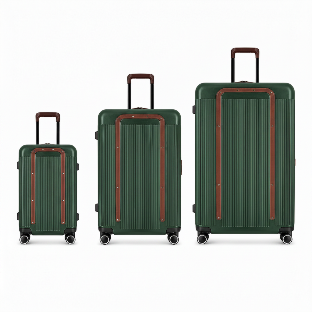 Trio de valises Green - Vert