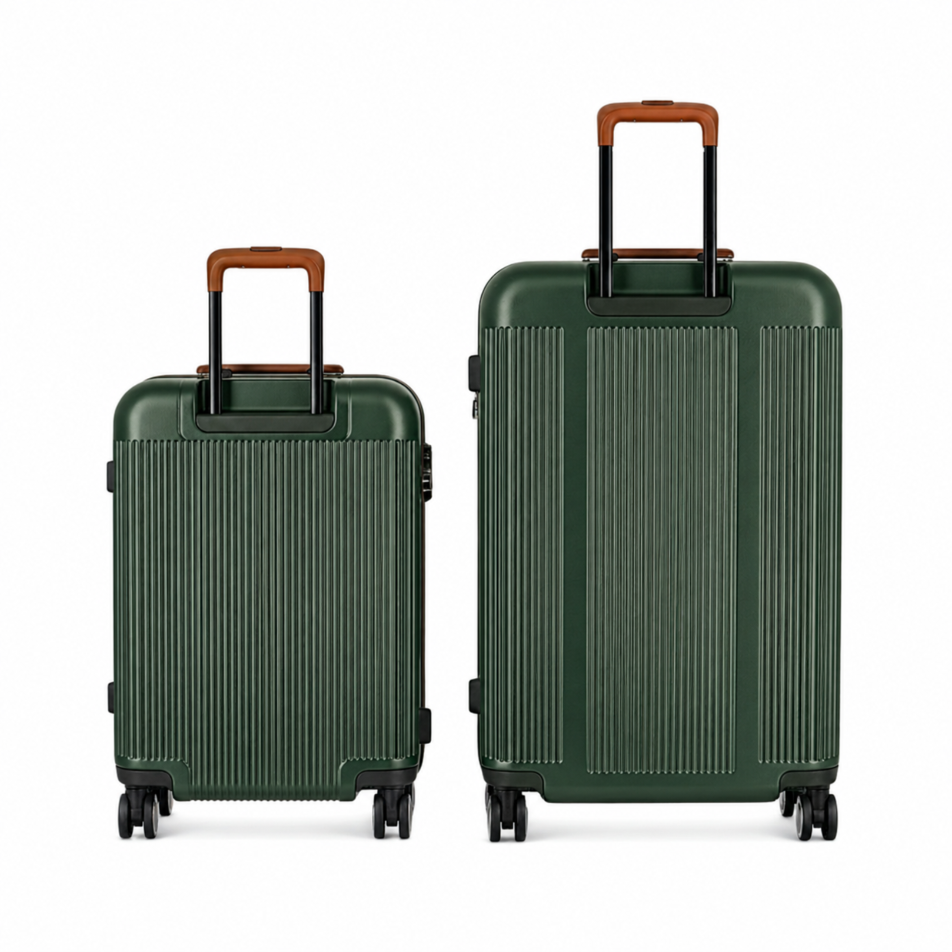 Duo de valises Green (Cabine + Medium) - Vert