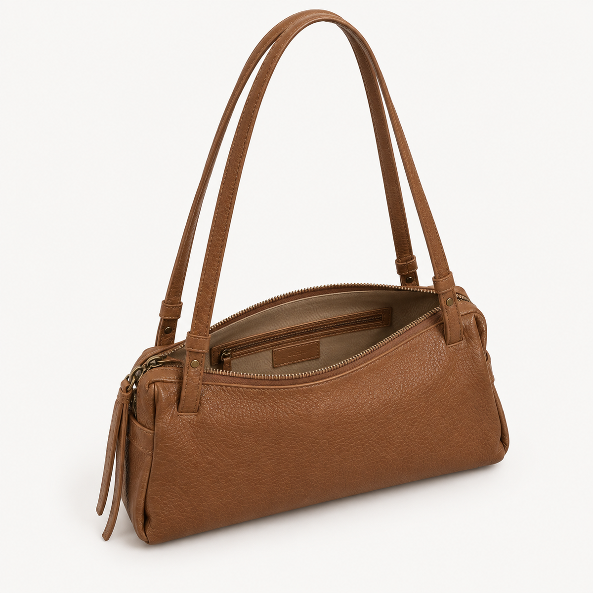 Sac Baguette Helena - Cognac