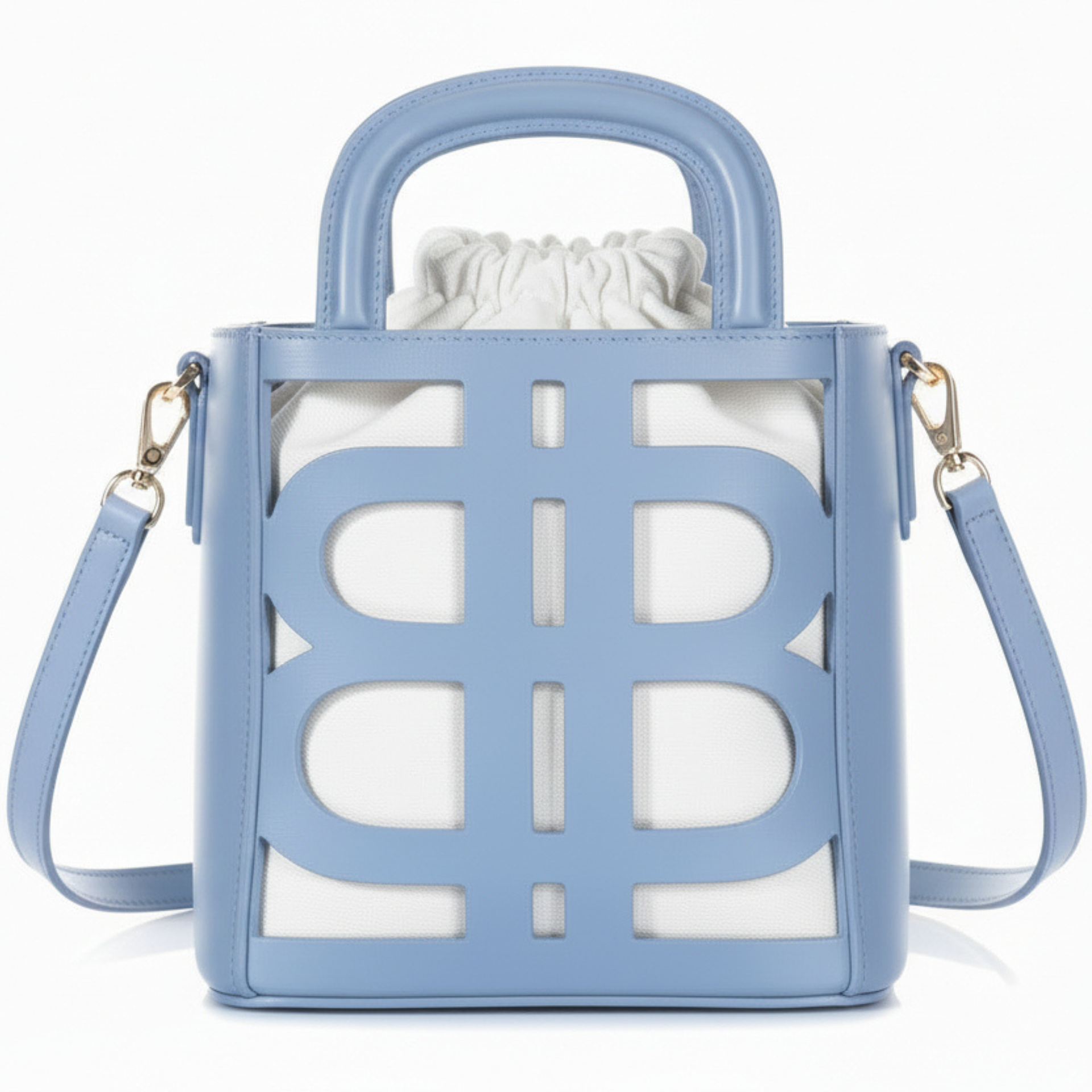 Sac à Main Seau LB - Bleu Ciel