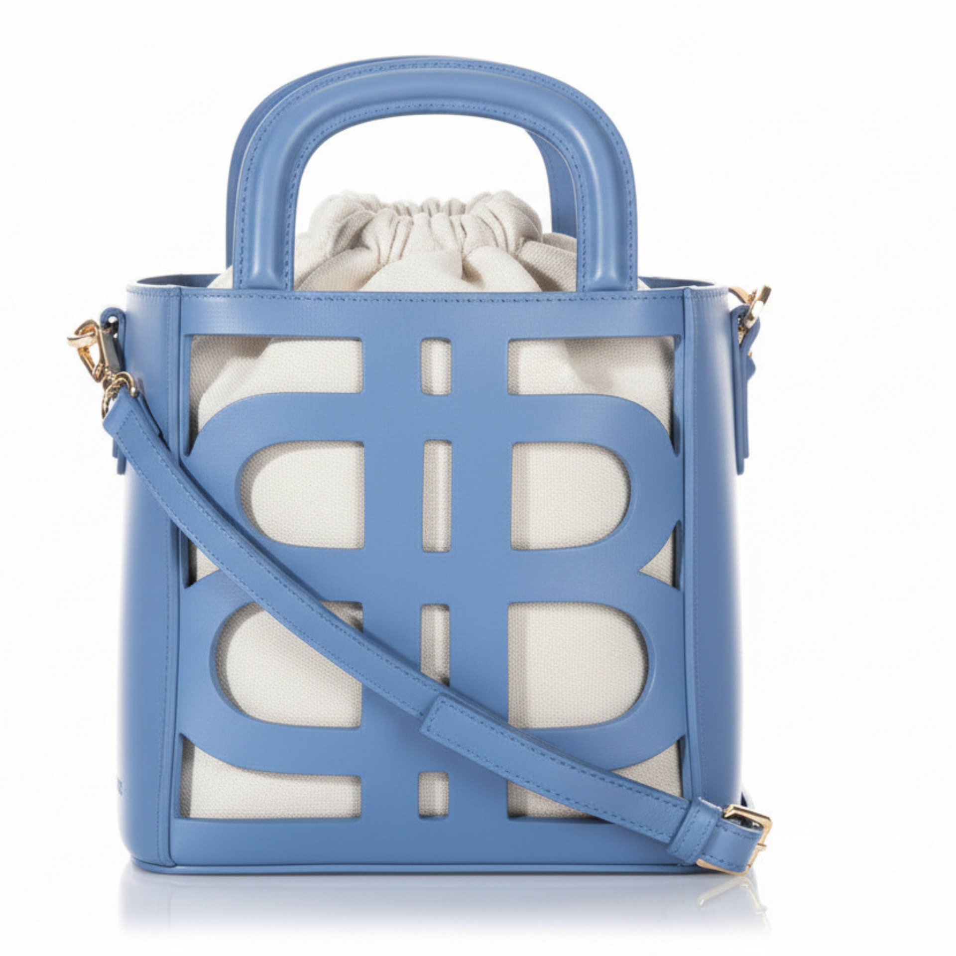 Sac à Main Seau LB - Bleu Ciel