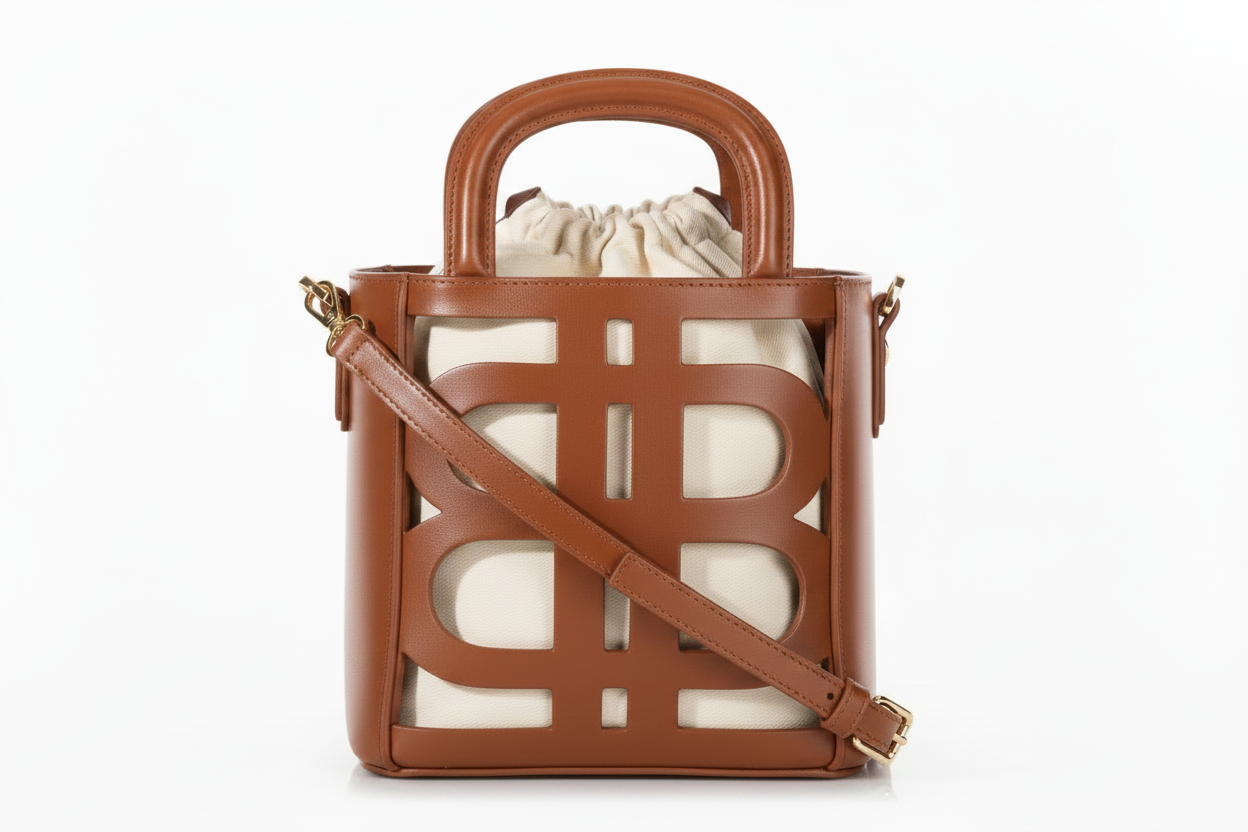 Sac à Main Seau LB - Camel