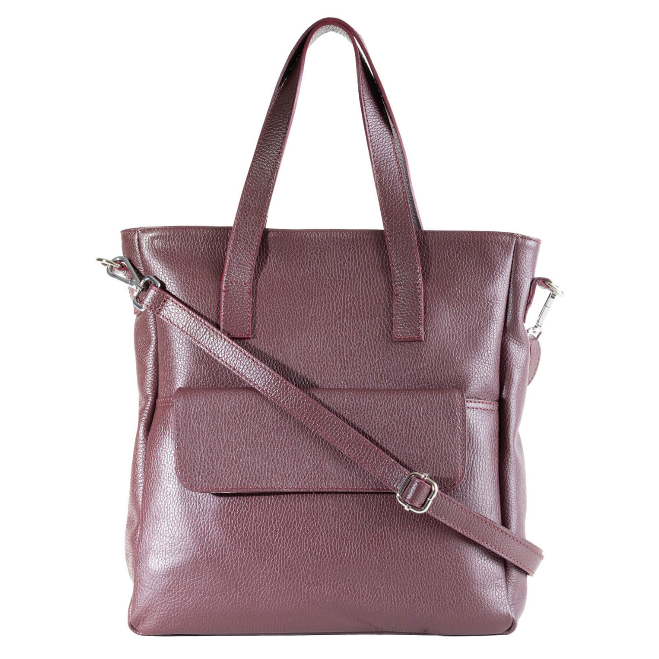 Inès burgundy Bag