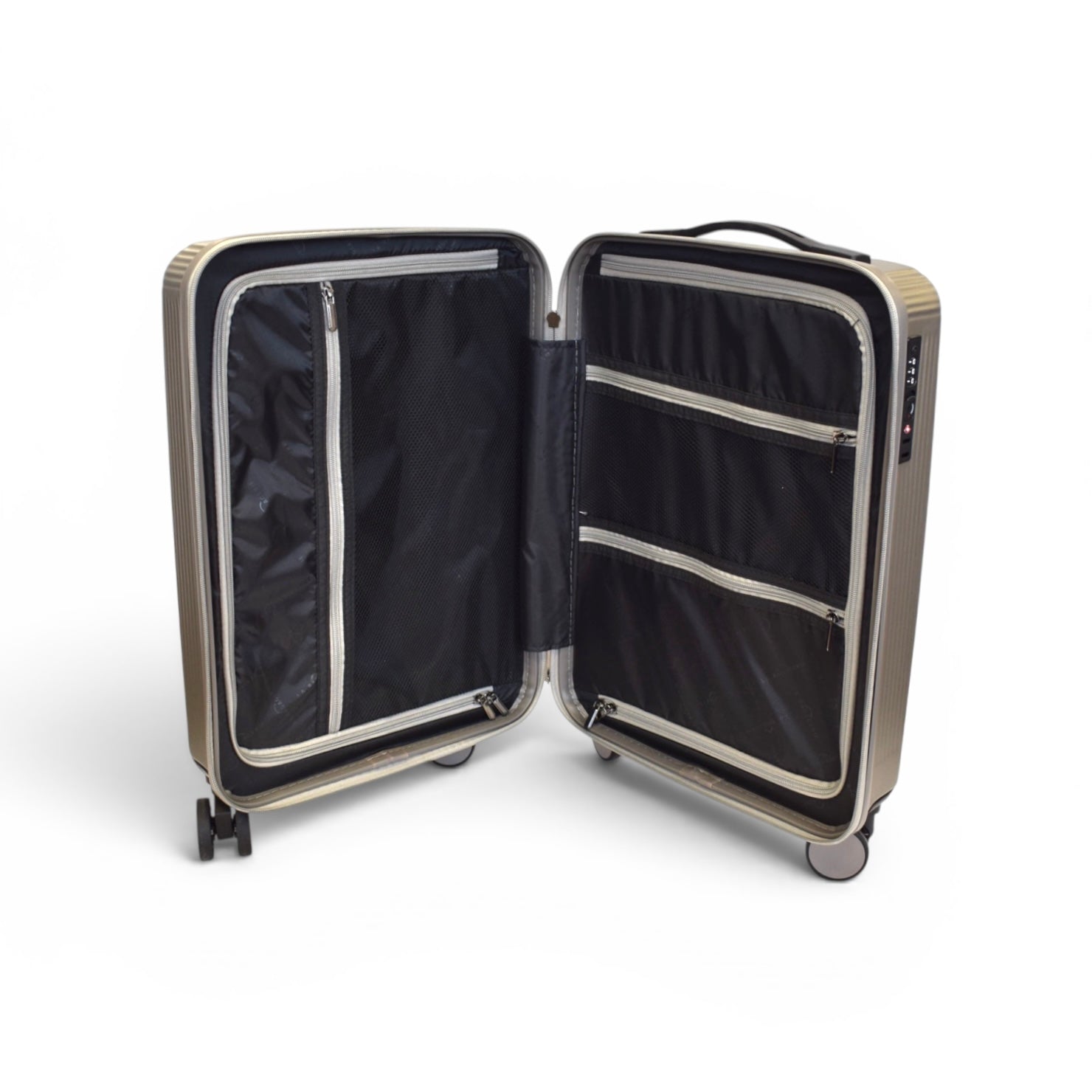 Valise cabine Plume - Argent