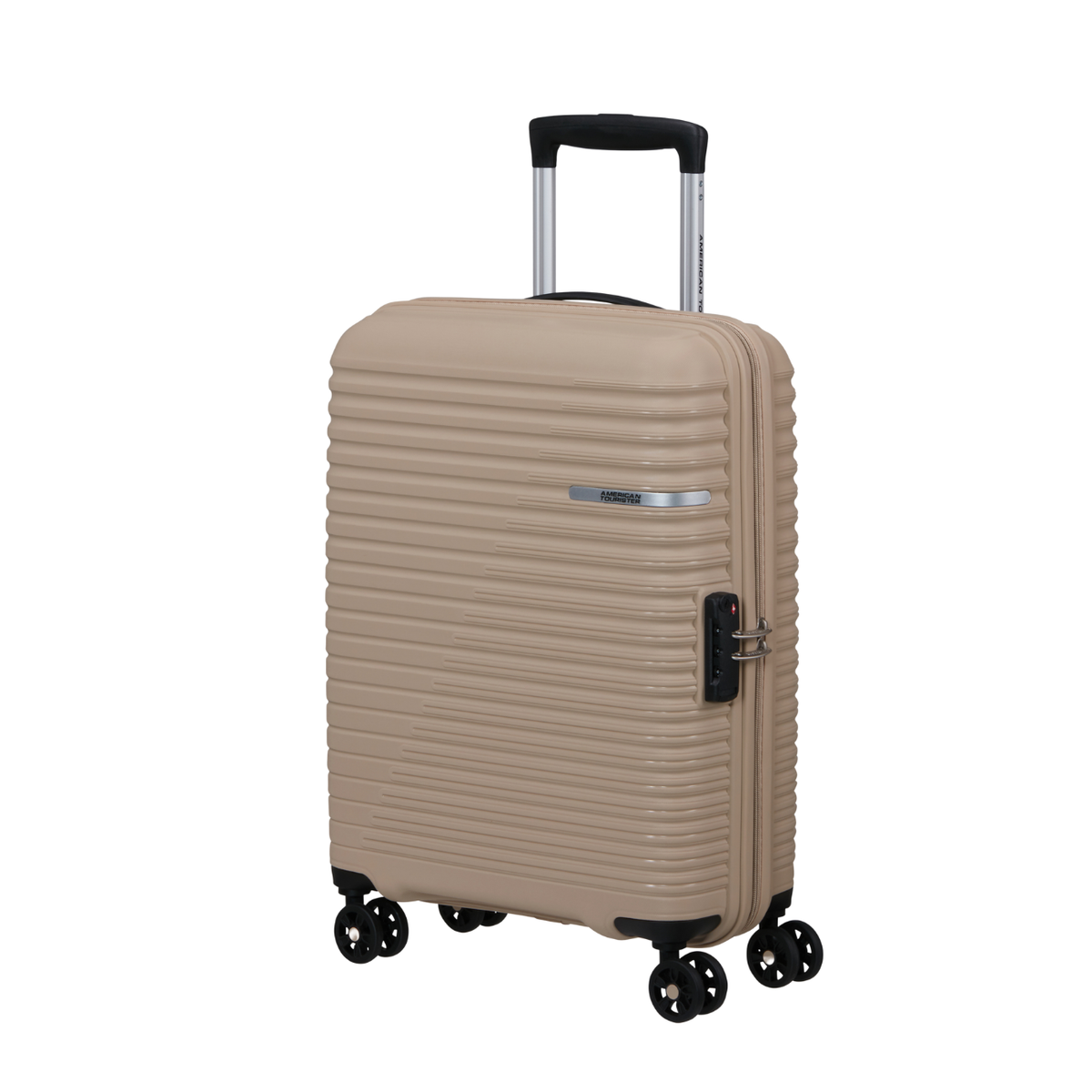 American Tourister LIFTOFF 55cm Suitcase - Beige - La bagagerie