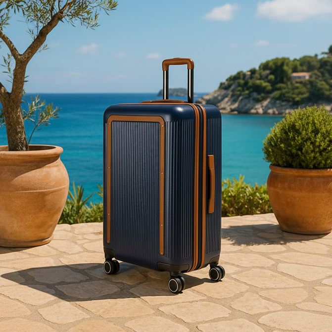 Valise Medium Green24 - Bleu