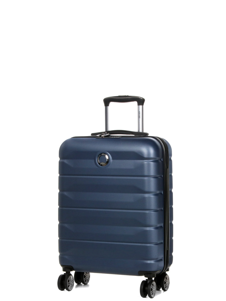 Valise Delsey Air Armour Slim 55 cm Bleue