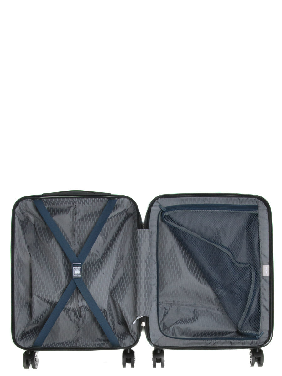 Valise Delsey Air Armour Slim 55 cm Bleue