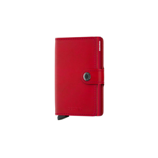 Portefeuille compact original rouge